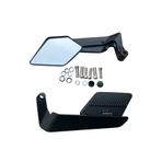 MOTORKİT MK GİDON ÜSTÜ H2 KANAT AYNA SİYAH GENİŞ PCX -DRİFT L - AYNA GİRİŞİ OLAN TÜM MOTOSİKLETLER