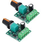 Motorlar Kontrol Anahtarı, Gösterge Dc 1.8V 3V 5V 6V 12V Fan Için Motor Hız Kontrol Cihazı (Yurt Dışından)