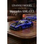 Motormax 1:24 Mercedes-Amg Gt3 Model Araba - Metal Diecast - Lacivert Vitrin