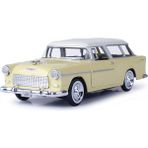 Motormax 1:24 Model Araba 1955 Chevy Bel Air Nomad 20 cm Sarı Renkli Oyuncak Araç