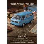 Motormax 1:24 Volkswagen Type 2 (T3) Mavi Klasik Metal Model Araba Resmi Lisanslı Diecast