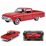 Motormax 1960 Ford Ranchero -Kırmızı 1:24 Model Araba