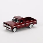 Motormax 1969 Ford F100 Pickup Diecast Model Araba Bordo