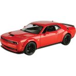 Motormax Motor Max 1:24 2018 Dodge Challenger Srt Hellcat Widebody Die-Cast Kırmızı Model Araba
