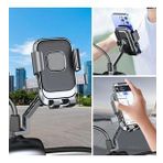 Motor,Motosiklet,Bisiklet ,Scooter İçin 360 Derece Dönebilen Dikiz Aynası Versiyonu Telefon Tutucu Aparat