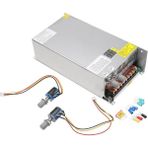 Motorobit 0-220V 5A 1000W Dijital Ayarlı Metal Kasa Güç Kaynağı - Gri