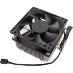 Motorobit 80X80X54MM Soğutuculu Fan - Işlemci Fanı - Siyah