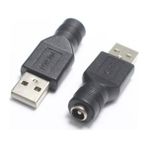 Motorobit Dişi 5.5mm x 2.5mm - Erkek USB A 2.0 Dönüştürücü