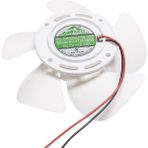 Motorobit F12038HS 5V 0.4A Fan - 2 Kablolu - Siyah