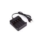 Motorobit Li-ion 18650 Tip Pil 3.7v Pil Şarj Aleti 4'lü Dolum Cihazı ( Kalem Veya Ince Pil Şarj Etmez) (MAB)