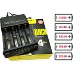 Motorobit Li-Ion USB 18650 3.7V Pil Şarj Aleti 4'lü - 1 Adet