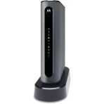 Motorola Mt7711 (24X8) Kablo Modem-İki Telefon Portlu Router, Docsıs 3.0 Modem, Comcast Xfinity İçin Ac1900 Dual Band Wi-Fi Gigabit Router - (Yeni