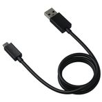 Motorola Orijinal Essentials siyah, 1 m (3,3 ft) mikro USB veri/şarj kablosu. Kimlik Doğrulama etiketli perakende ambalajında yeni