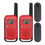 Motorola TLKR-T42 4 Km Kırmızı Pmr El Telsizi