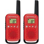 Motorola TLKR-T42 Kırmızı Pilli Ekonomik Paket PMR El Telsizi