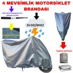 Motorsiklet Brandası 50Cc 125Cc 150Cc Uyumlu Su Geçirmez Branda