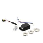 Motorsiklet M3 Üniversal Led Zenon 5000l Beyaz Işık Mfk