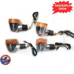MOTORSİKLET SİNYALİ ASYA KUBA CG125 SİNYAL ÇITA TAKIM (4 ADET)