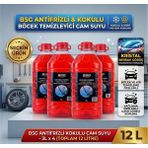 Motorx Antifrizli Kokulu Cam Suyu 3 Lt x 4 Adet - Toplam 12 Litre - Böcek Temizleme Etkili Dört Mevsim - .