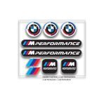 MOTOSEPETİM 3D Bmw Otomobil DAMLA STİCKER SETİ