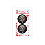 MOTOSEPETİM OSMANLI TUĞRA 3D KABARTMALI DAMLA LOGO STİCKER 5cm 01