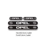 MOTOSEPETİM Otomobil OPEL 3D DAMLA 4'LÜ OTO STİCKER SET 2