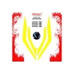 MOTOSEPETİM PCX 125/150 UYUMLU FAR KAPLAMA STİCKER 2021-24 SARI