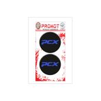 MOTOSEPETİM PCX 3D KABARTMALI DAMLA LOGO STİCKER 5cm 04