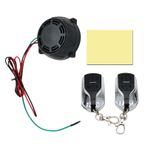 Motosiklet Alarm Sistemi | Uzaktan Kumandalı Su Geçirmez Motosiklet Alarmı | Kablosuz Titreşim Hareket Sensörü, Uzaktan Kumanda Alarm Uyarıcısı 115dB Korna Motosiklet Üç Tekerlekli Bisiklet ATV Homraa