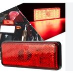 Motosiklet Arka Fren Lambası Ister Sabit Ister Çakar Modlu 18 Ledli