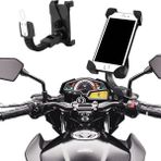 Motosiklet Bisiklet Telefon Tutucu Ayna Bağlantılı