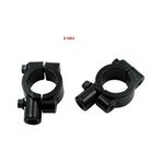 Motosiklet Bisiklet Üniversal Gidon Ayna Kelepçesi 8mm Siyah