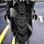 Motosiklet Çamurluk Sticker Siyah