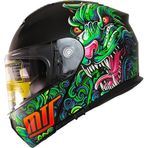Motosiklet Çene Açılır Kask Güneş Vizörlü Ece 22.06 Sertifikalı New Motor Kaskı V2 Dragon