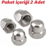 Motosiklet Cg Çıta Arka Amortisör Üst Somunu 2 Adet