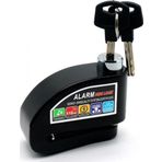 Motosiklet Disk Kilidi Alarmlı Motor Kilidi 110 Db Waterproof Yüksek Kaliteli Siyah