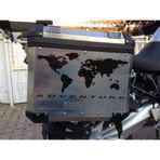 Motosiklet Dünya Haritası Sticker
