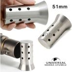 Motosiklet Egzoz Susturucusu 51 Mm, Performans ve Şıklık Bir Arada - Seçenek 1