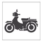 MOTOSİKLET FOLYO STİCKER 50cm Uzunluk