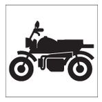 MOTOSİKLET FOLYO STİCKER 60cm Uzunluk