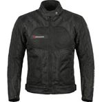 Motosiklet Kadın Mont 4 Mevsim Dynamic Siyah Motorcu Montu