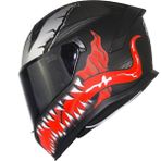 Motosiklet Kask Ece 22.R06 Güneş Vizörlü Full Face Motor Kaskı Starline Yeni - Renkli