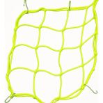 Motosiklet Kask Filesi – 6 Kanca | Neon Sarı | 1 Metre Esneyebilir - Neon - Sarı