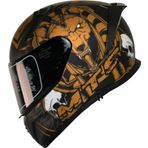 Motosiklet Kaskı Ece 22.R06 Sertifikalı Double Vizör Full Face Kask Anubis