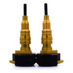 Motosiklet Koruma Takozu Profesyönel 144MM - Sarı