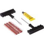 Motosiklet Lastik Tamir Seti Deluxe Tire Plug Kiti Motor Bisiklet Oto Fitil İle Patlak Tamiri