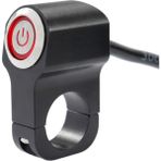 Motosiklet LED Far Aç Kapa Metal Anahtar Tekli Buton Swich 2 Modlu - METAL GÖVDE