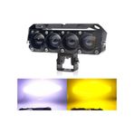 Motosiklet Led Fener Sis Farı Sarı ve Beyaz Işık