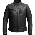 Motosiklet Montu Mustang Siyah Deri 4 Mevsim %100 Leader Motorcu Mont - 3XL