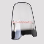 Motosiklet Ön Siperlik Camı [3.5Mm/40x43 Cm] Fitilli